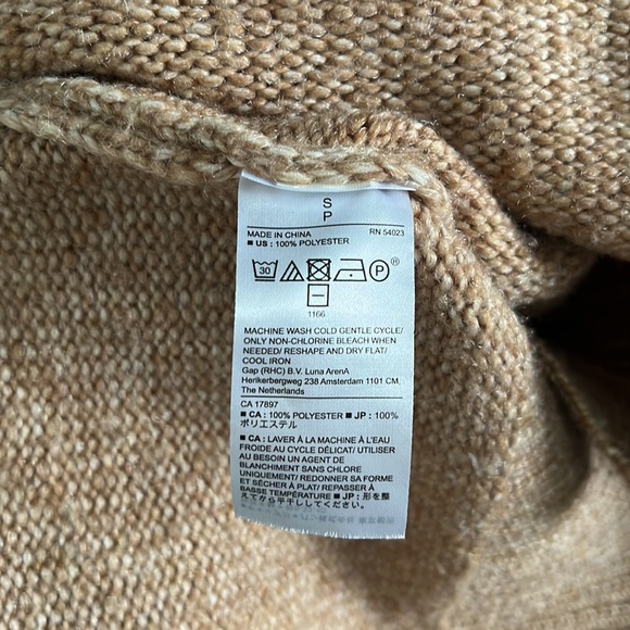 Banana Republic Light Brown Cardigan  size S - Picture 5 of 5